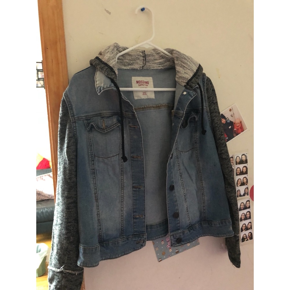 Mossimo Jean Jacket with Hood